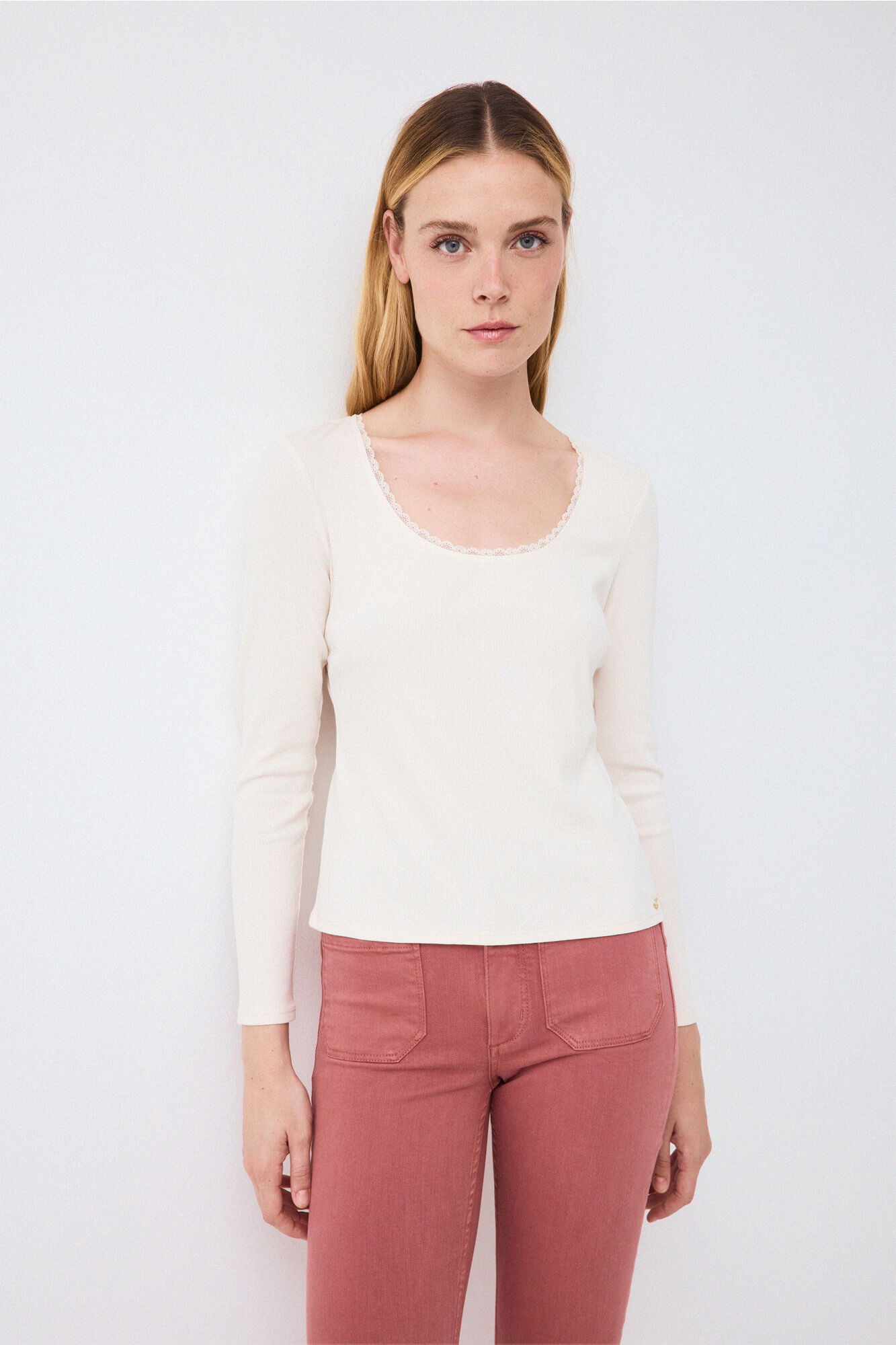 Pedro del Hierro Camiseta manga larga rib