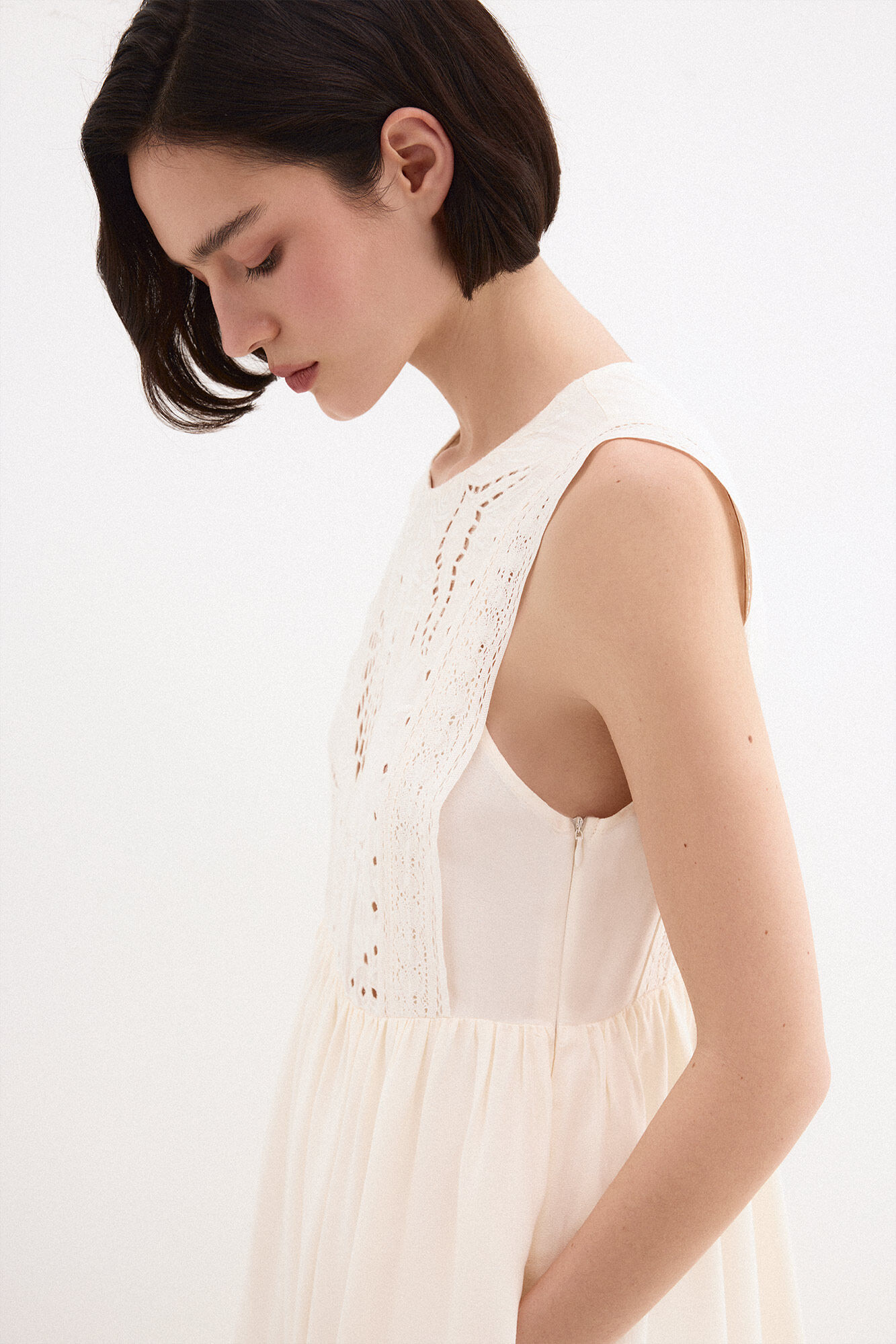 Pedro del Hierro Embroidered romantic dress