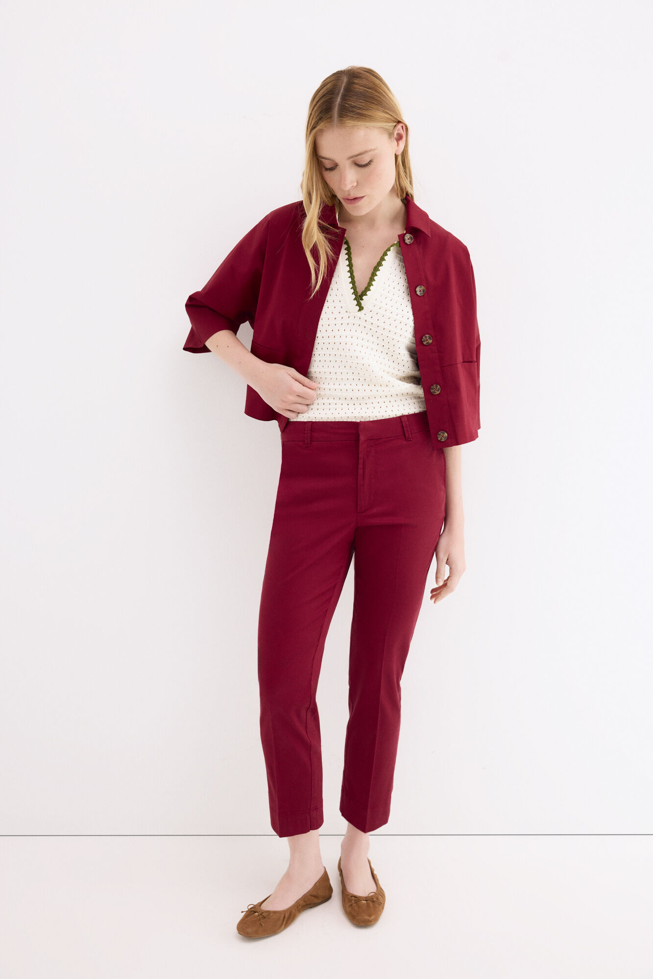 Pedro del Hierro Slim classic trousers
