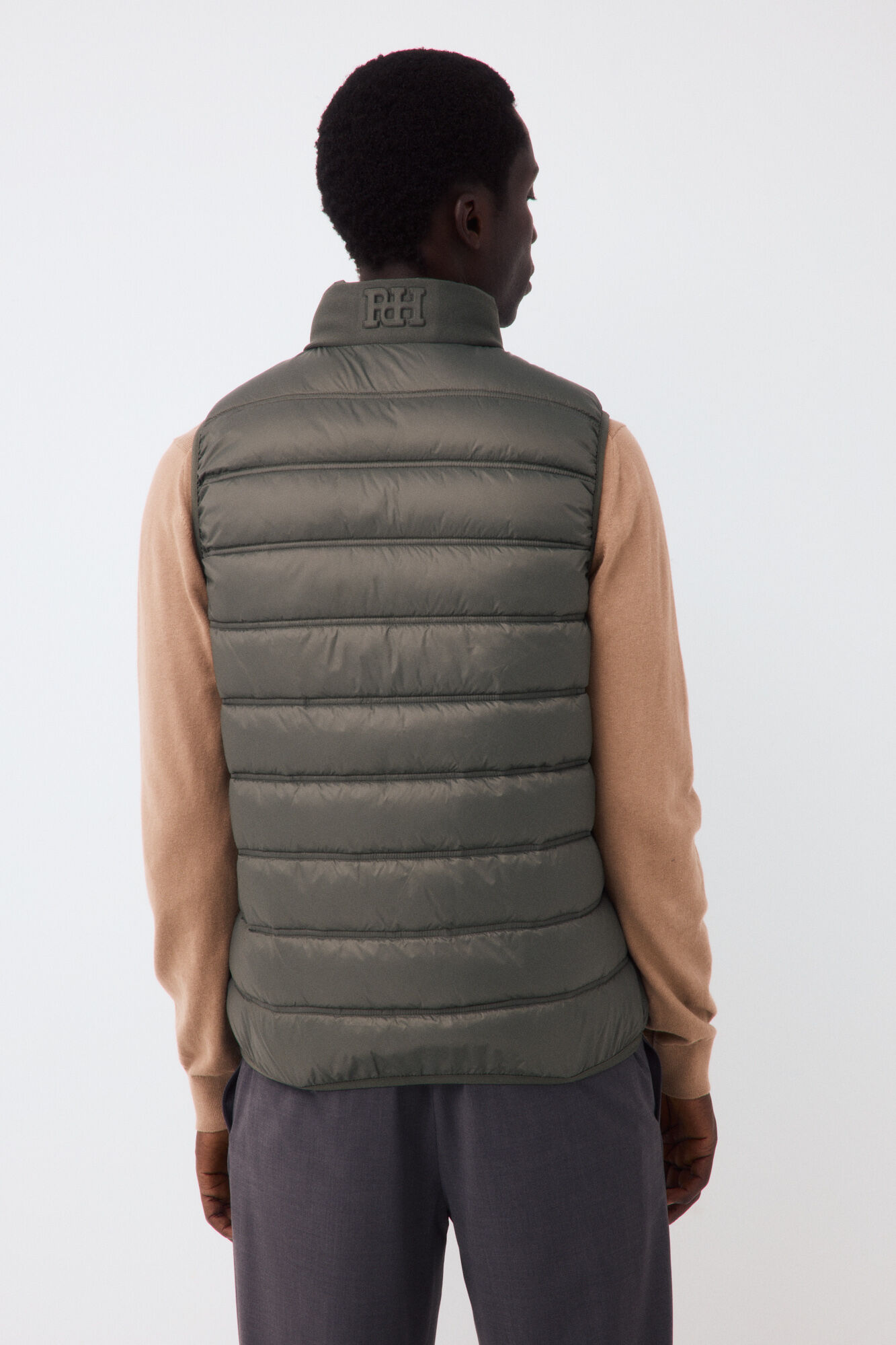 Pedro del Hierro Ultralight puffer gilet Green