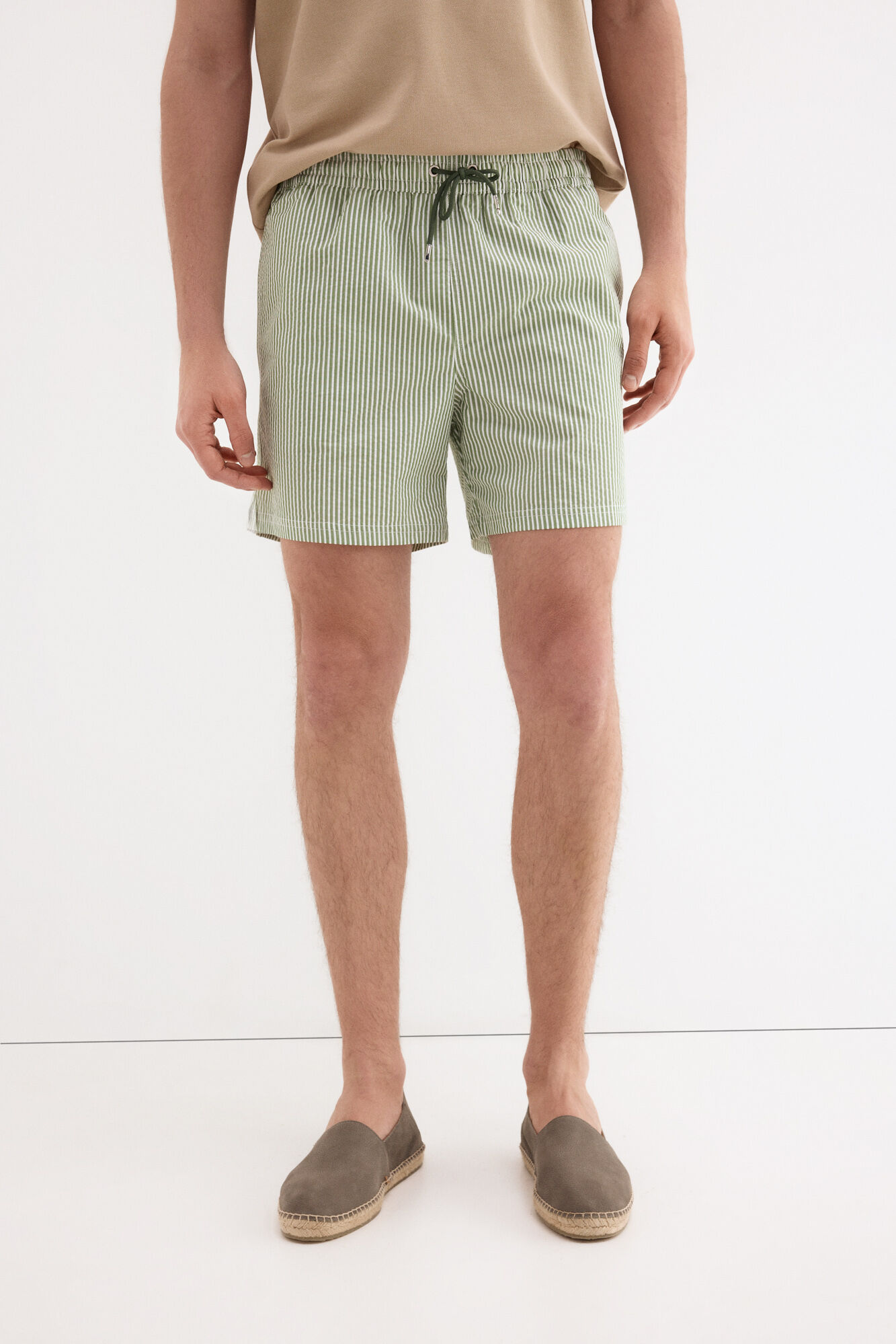Pedro del Hierro Structured fabric swimwear
