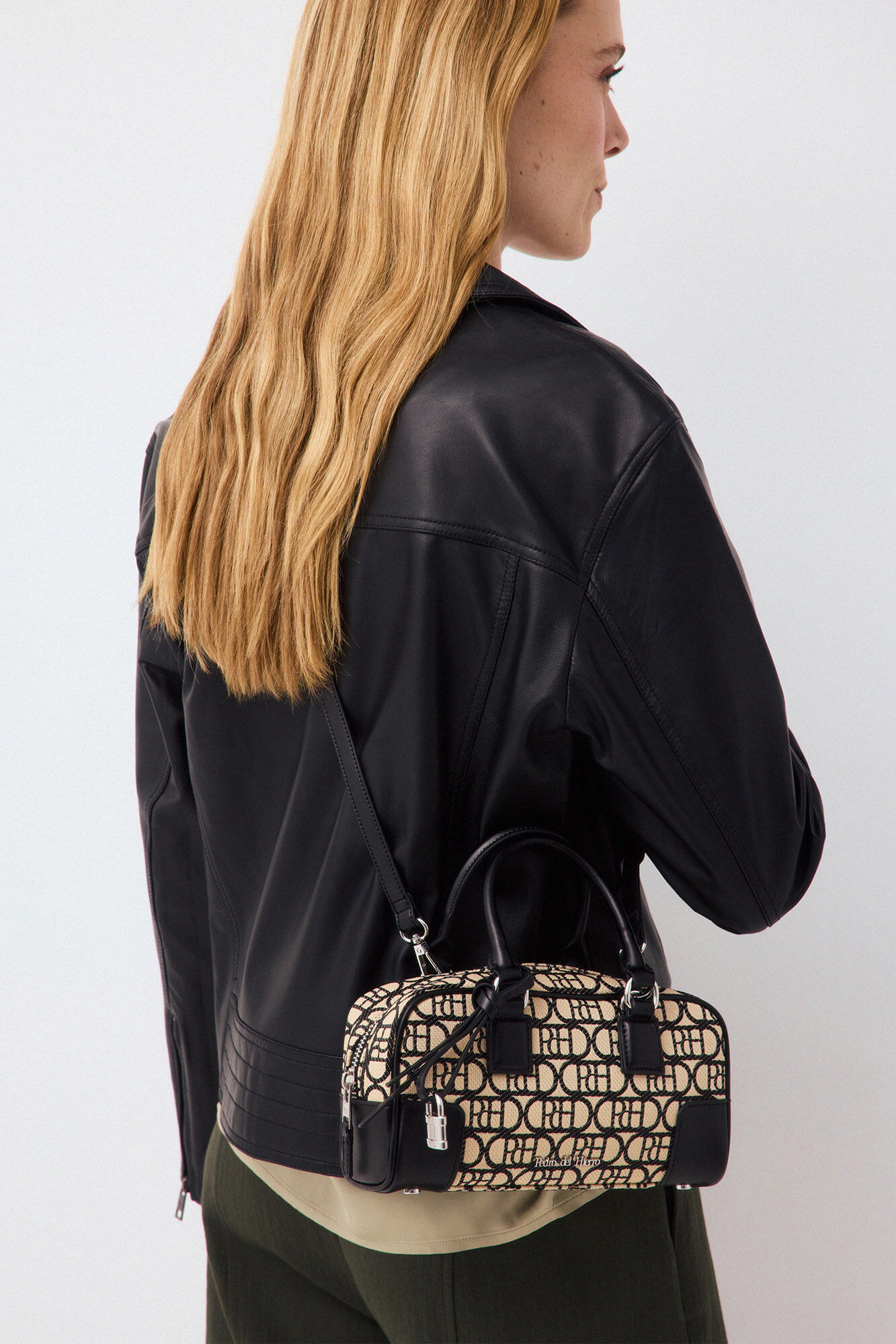 Pedro del Hierro Logo bowling bag