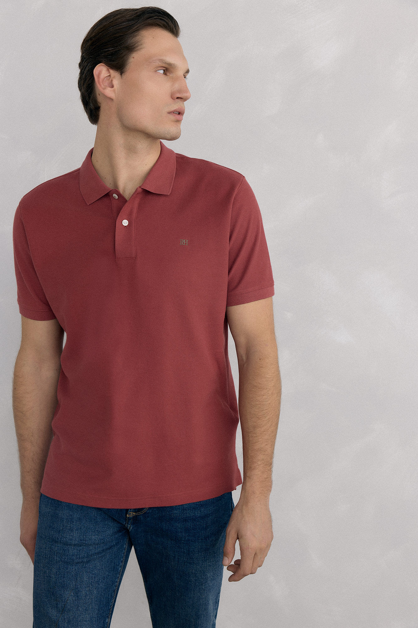 Pedro del Hierro Polo b&aacute;sico piqu&eacute;
