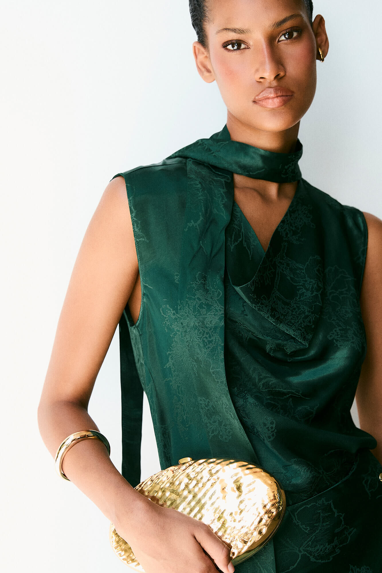 Pedro del Hierro Jacquard bow top
