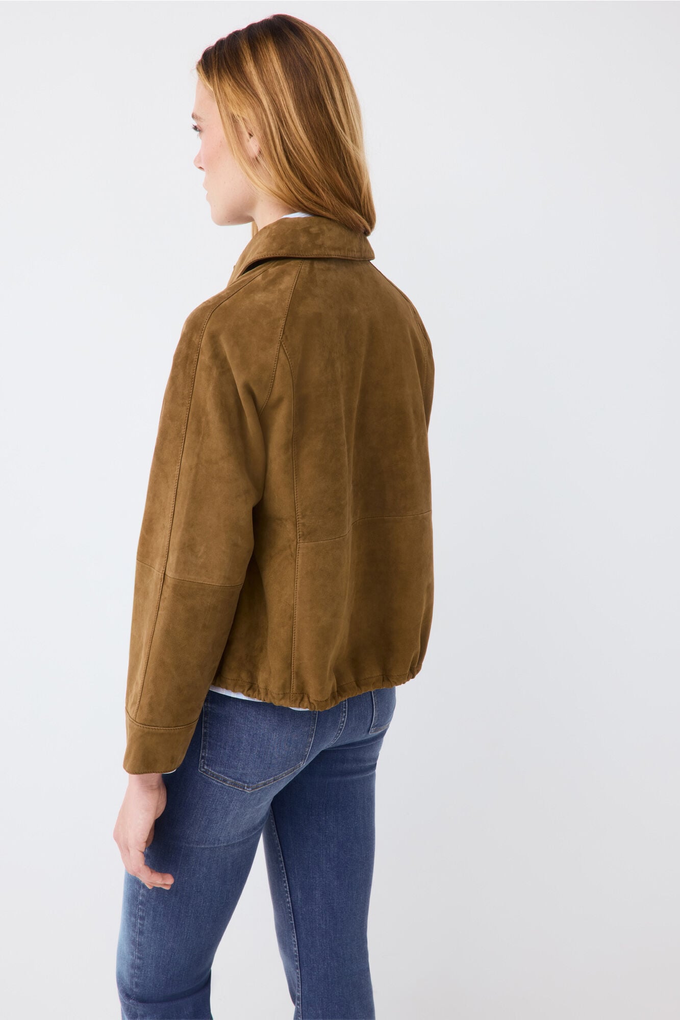 Pedro del Hierro Bomber de camur&ccedil;a Marrom