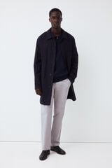 Pedro del Hierro Vestido chino twill leve regular Cizento