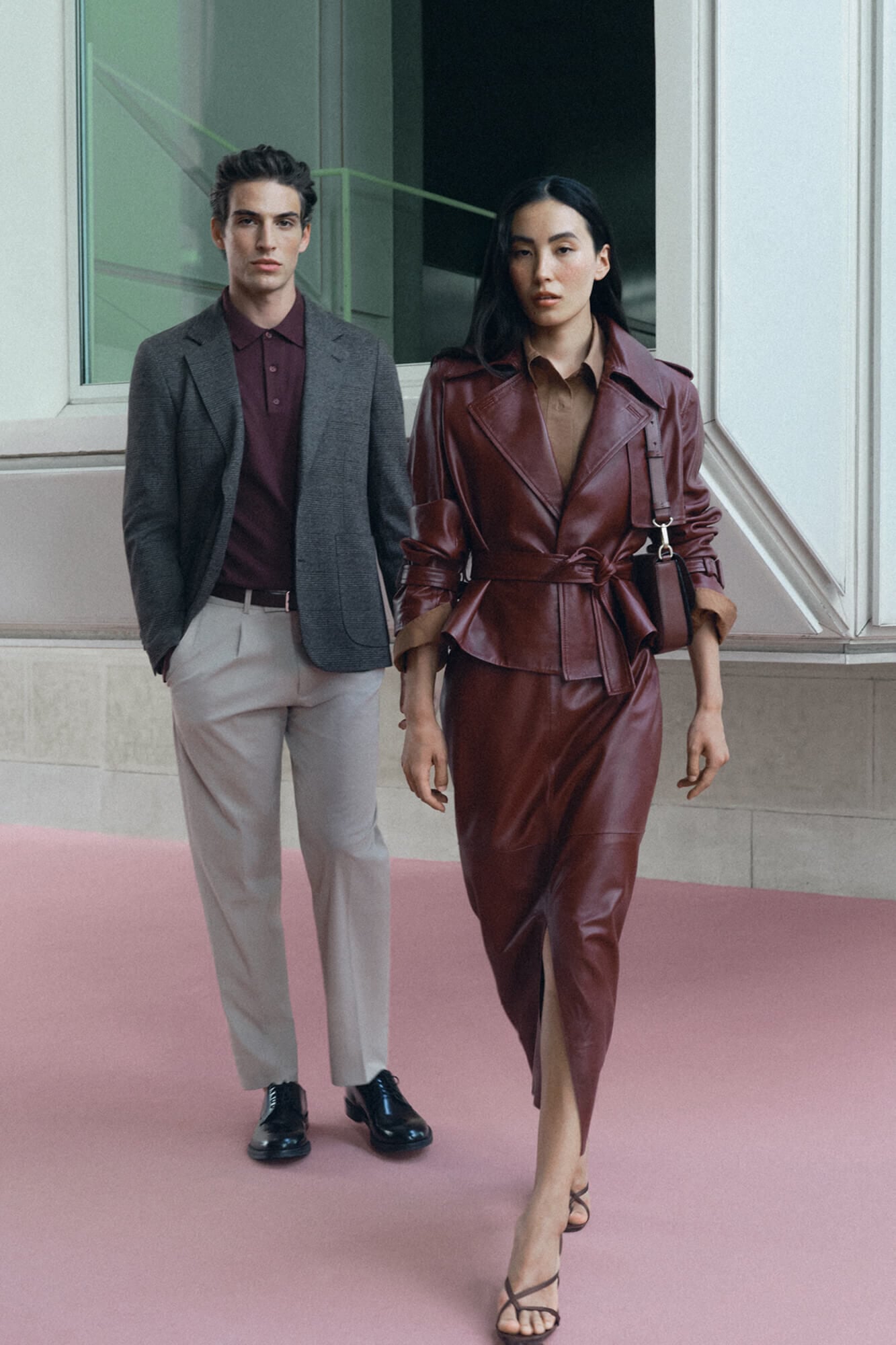 Pedro del Hierro Falda de pele
