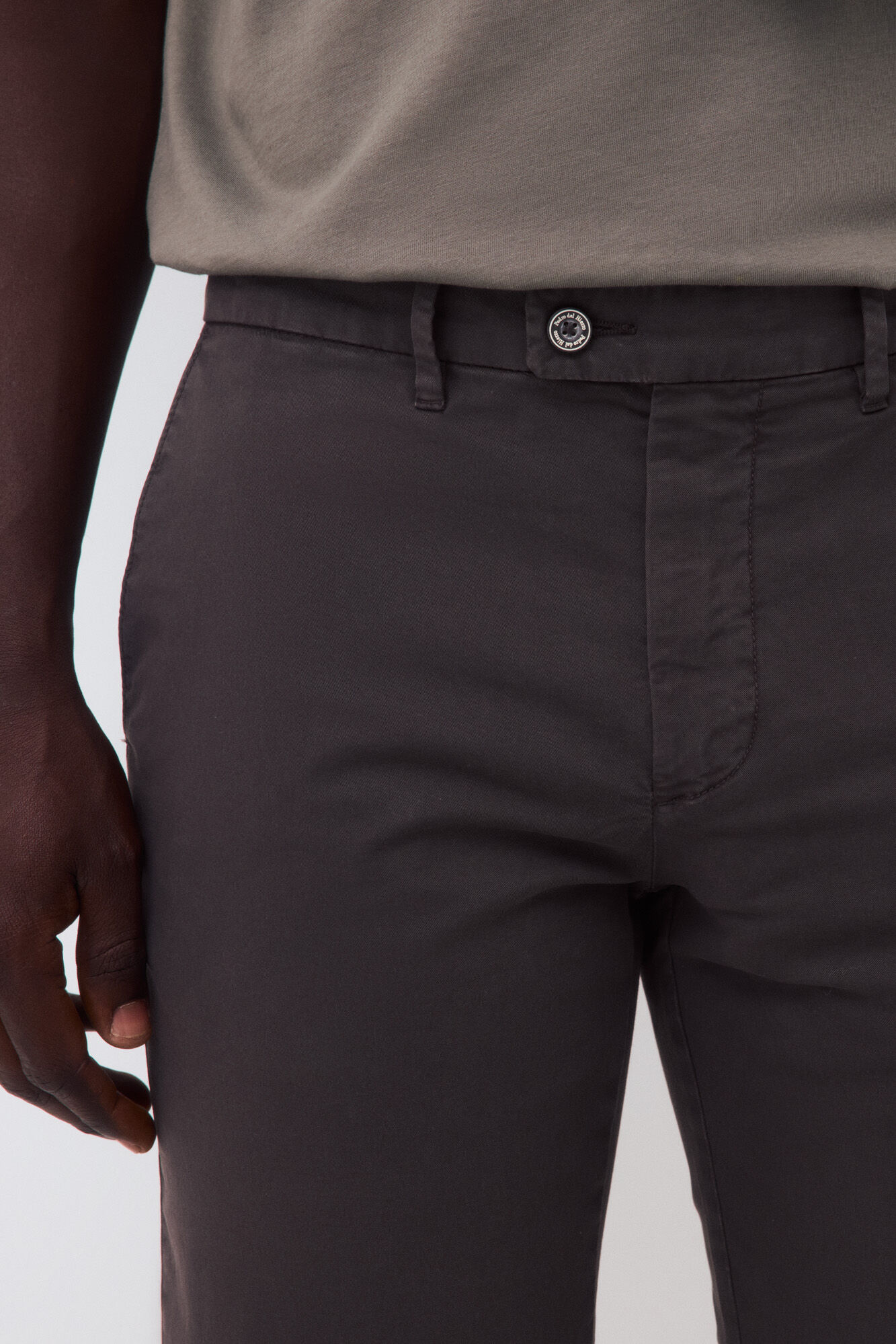 Pedro del Hierro Premium slim chinos Grey