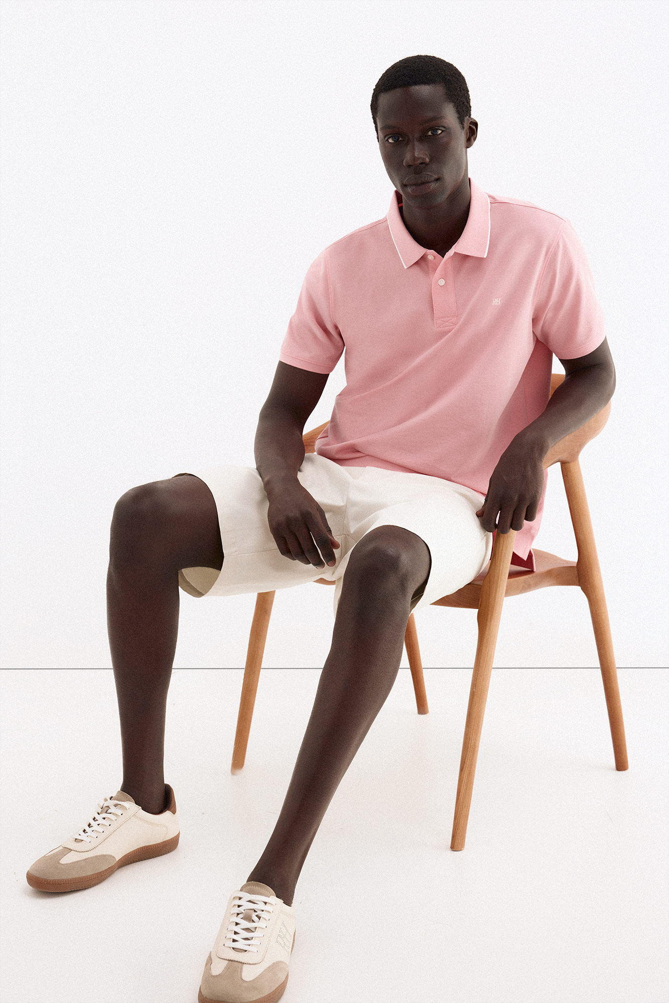 Pedro del Hierro Basic pique polo shirt