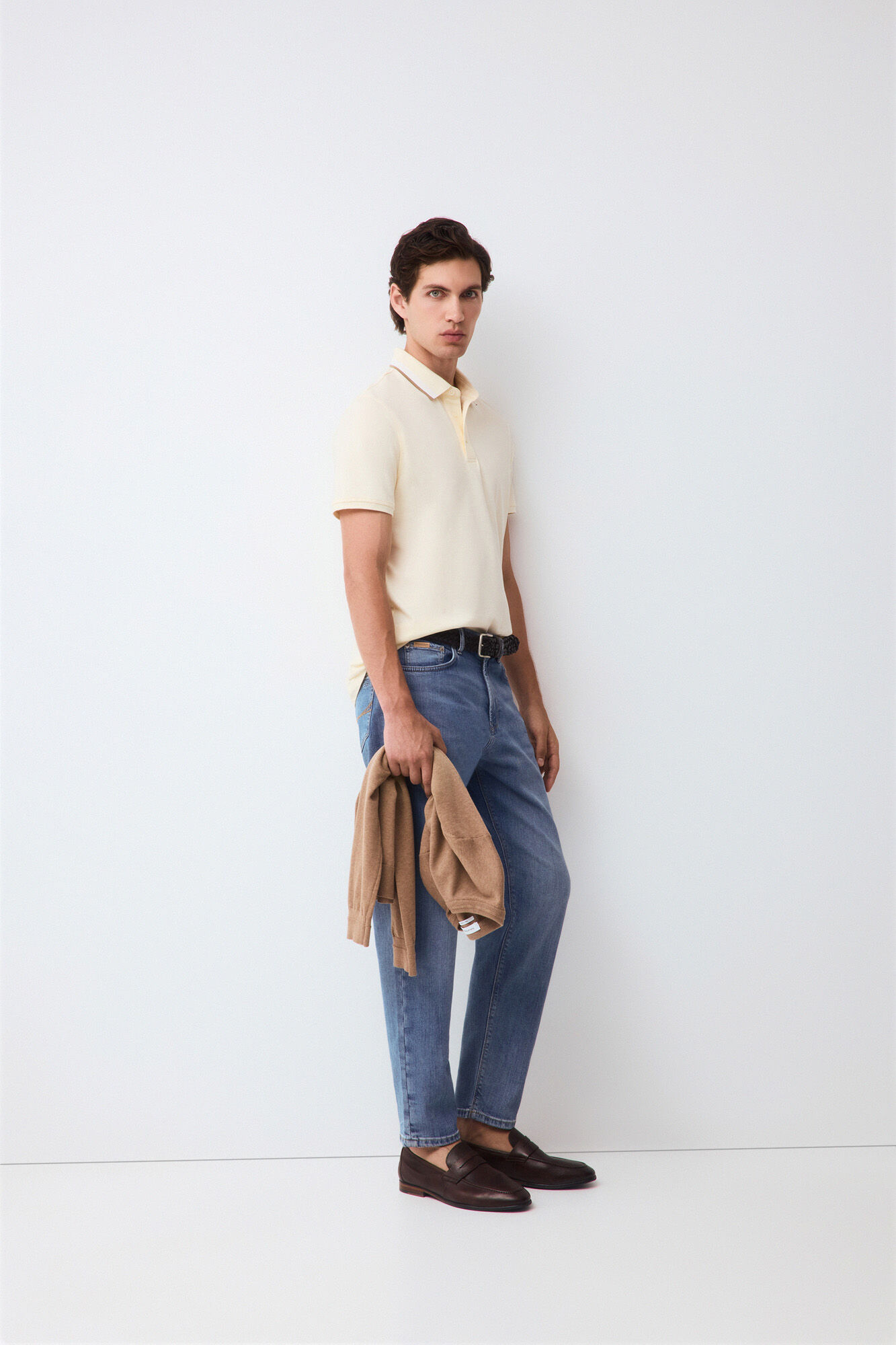 Pedro del Hierro Fancy collared polo shirt