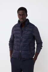 Pedro del Hierro Ultralight puffer gilet Blue