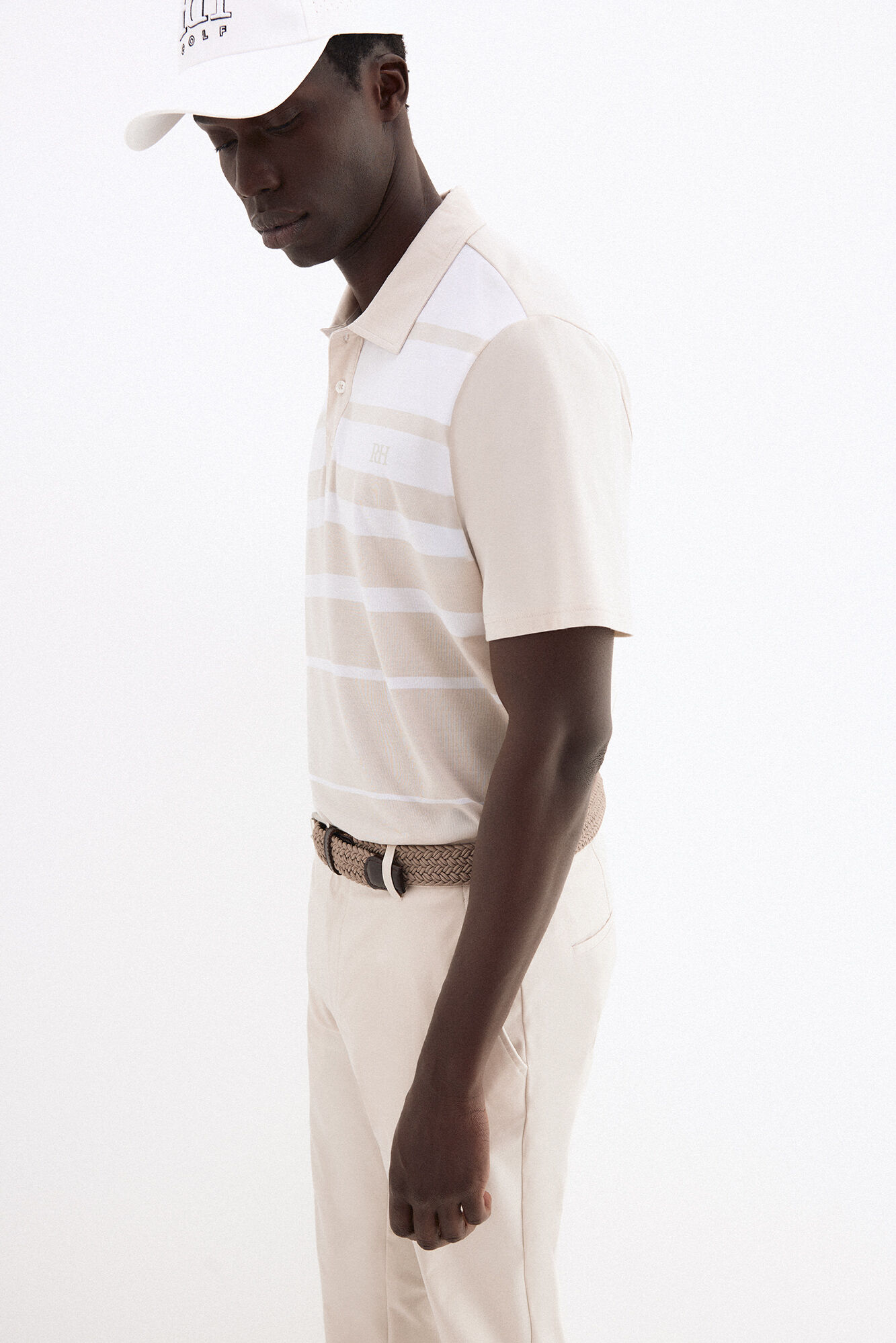 Pedro del Hierro Polo rayas golf