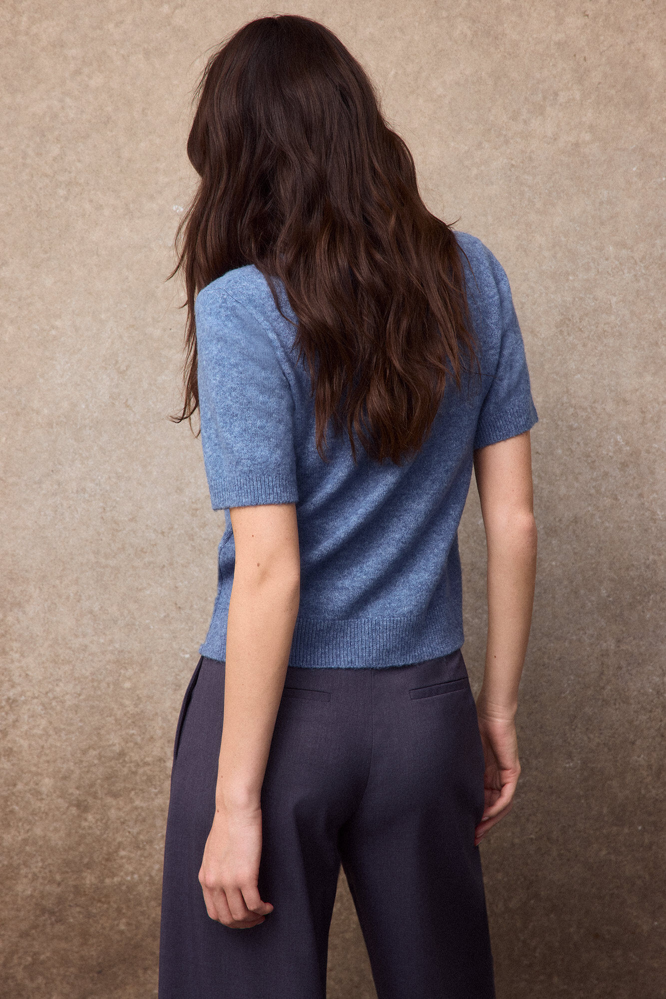 Slowlove Camisola com logo SLOWLOVE Azul