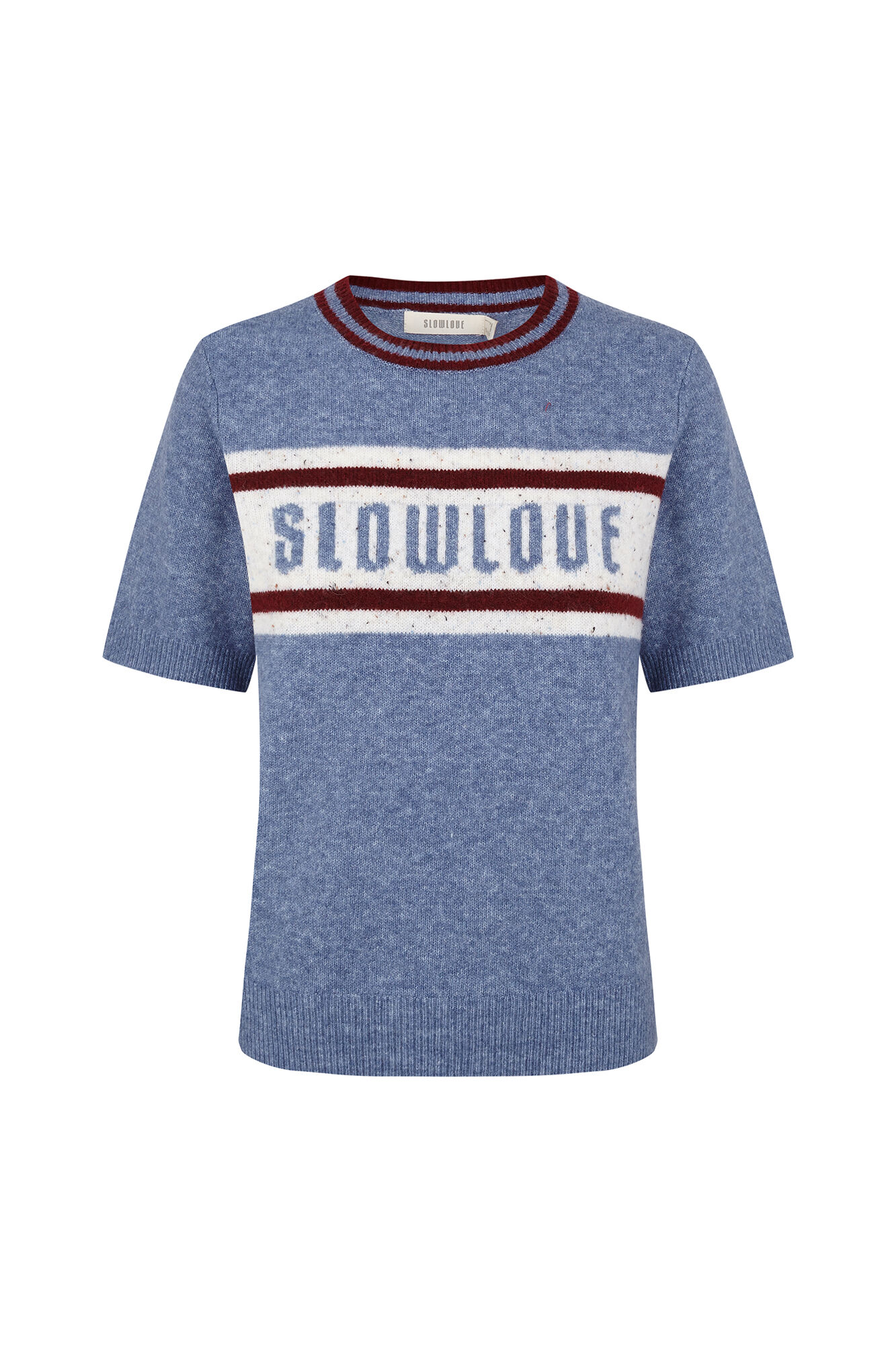 Slowlove Camisola com logo SLOWLOVE Azul