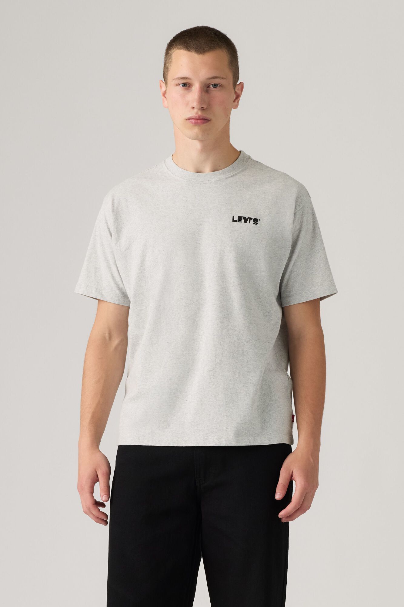 Levi's T-shirt de manga curta cinzento