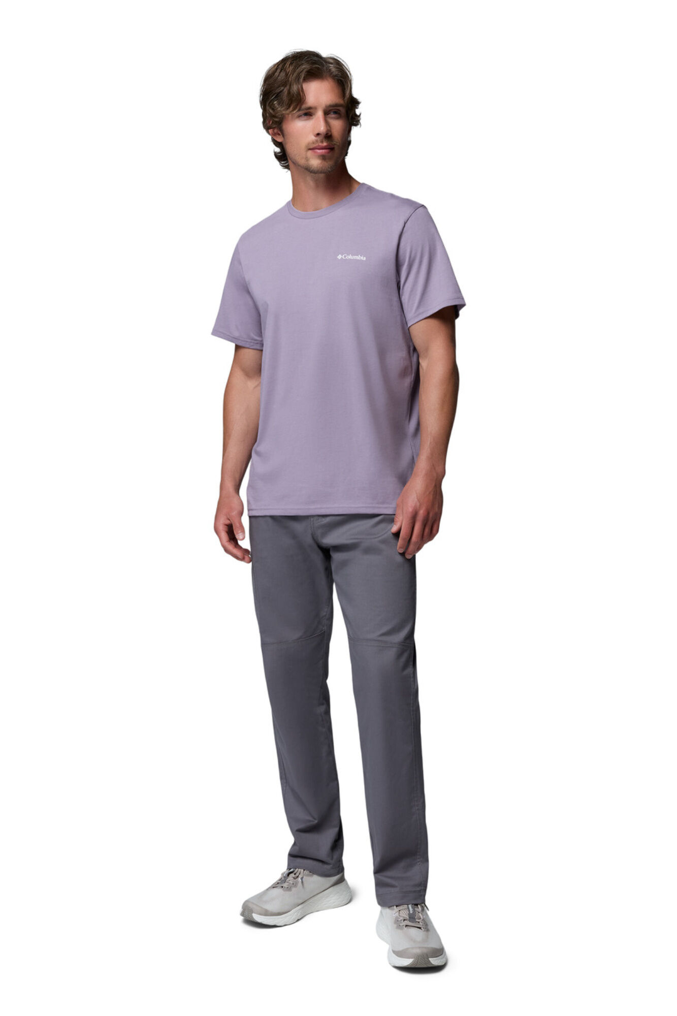 Columbia T-shirt com estampado de natureza nas costas rosa
