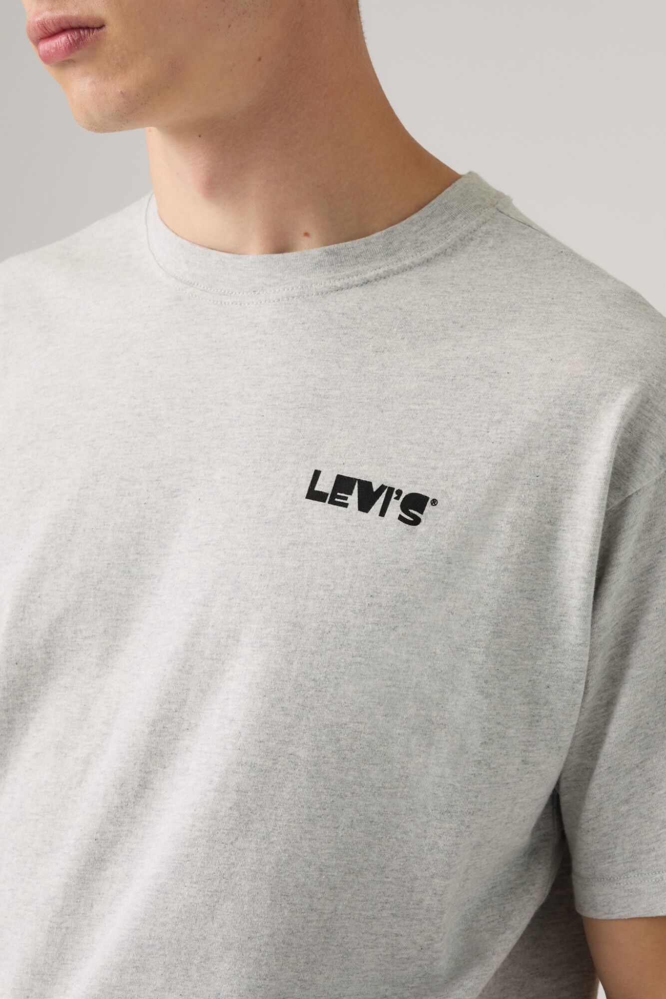 Levi's T-shirt de manga curta cinzento
