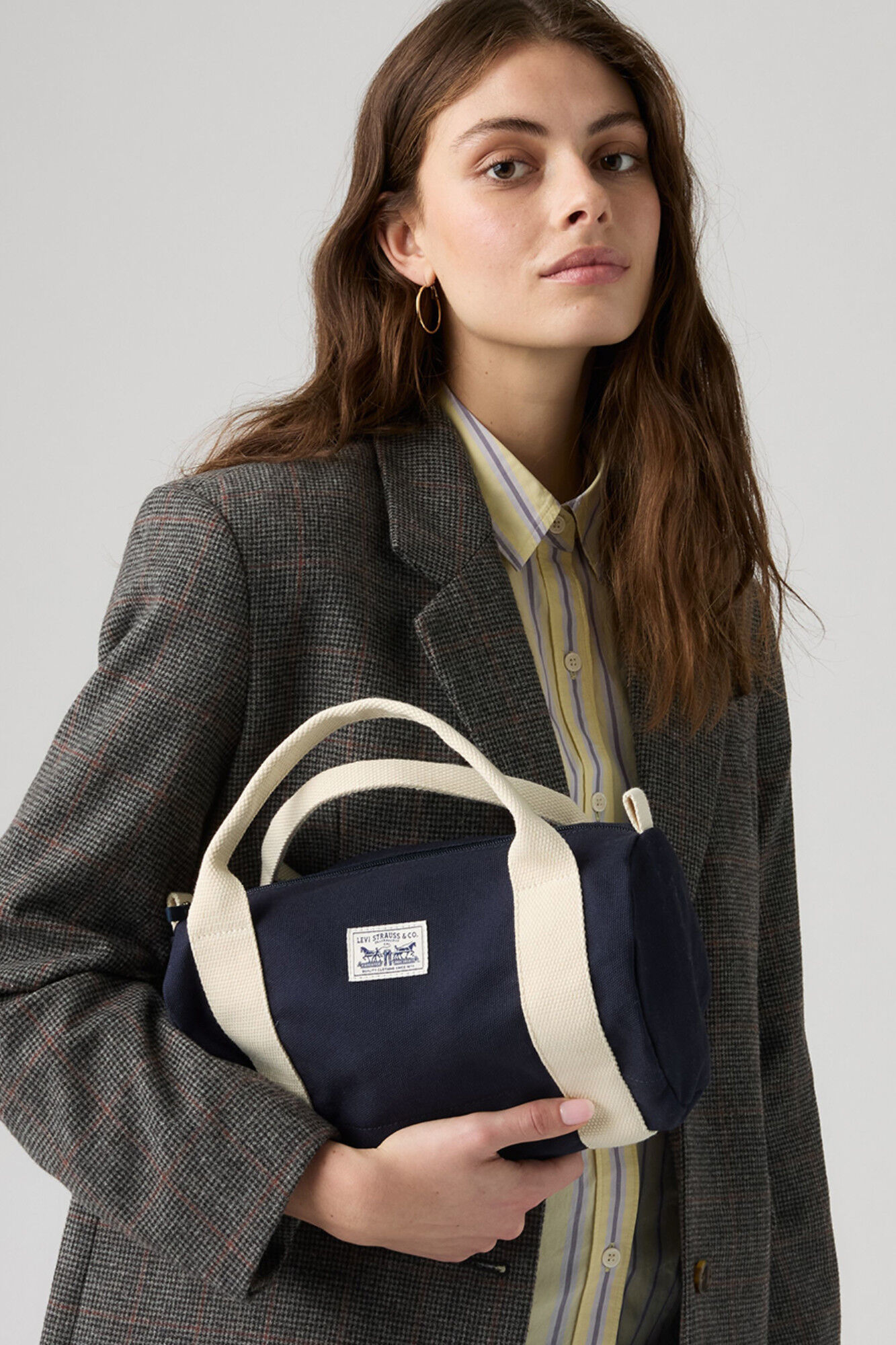 Levi's Bolso algod&oacute;n logo azul