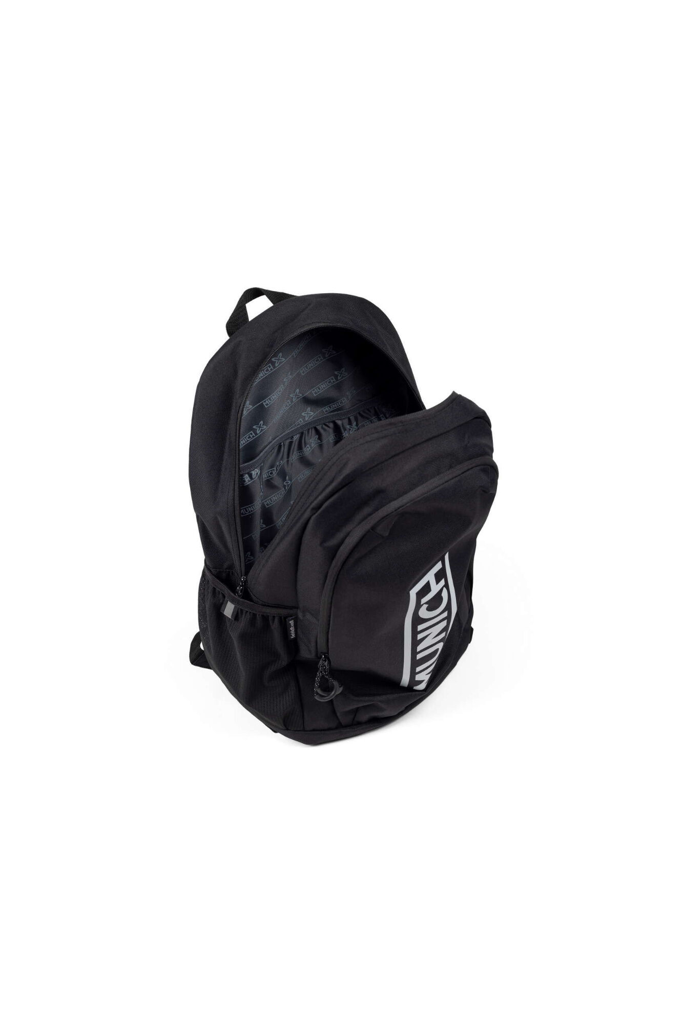 Munich Mochila desportiva reciclada preto