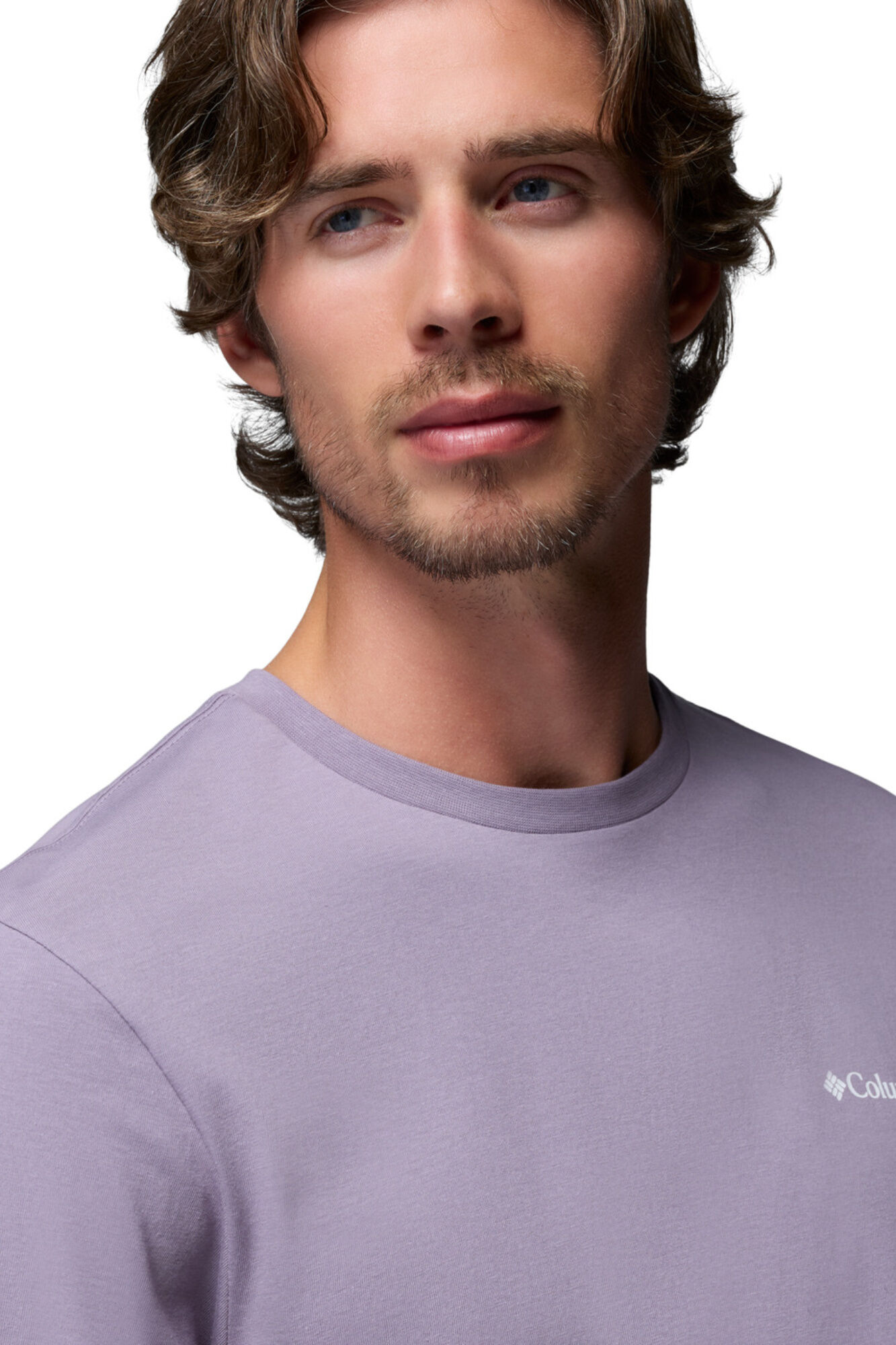 Columbia T-shirt com estampado de natureza nas costas rosa