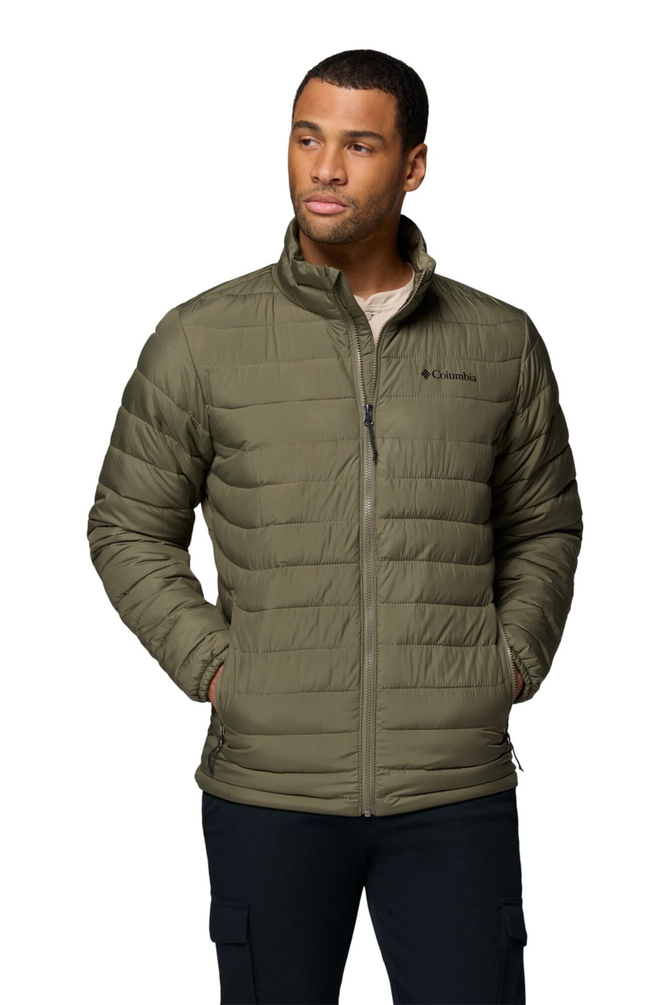 Columbia Jaqueta Isolada para homem Powder Lite&trade; II Caqui escuro