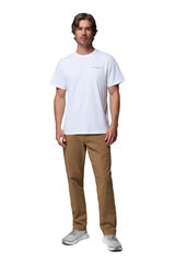 Columbia T-shirt com estampado de natureza nas costas branco