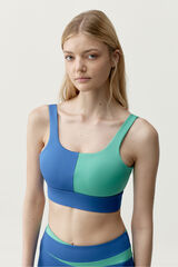 Born Living Yoga Top deportivo Kate azul/turquesa verde