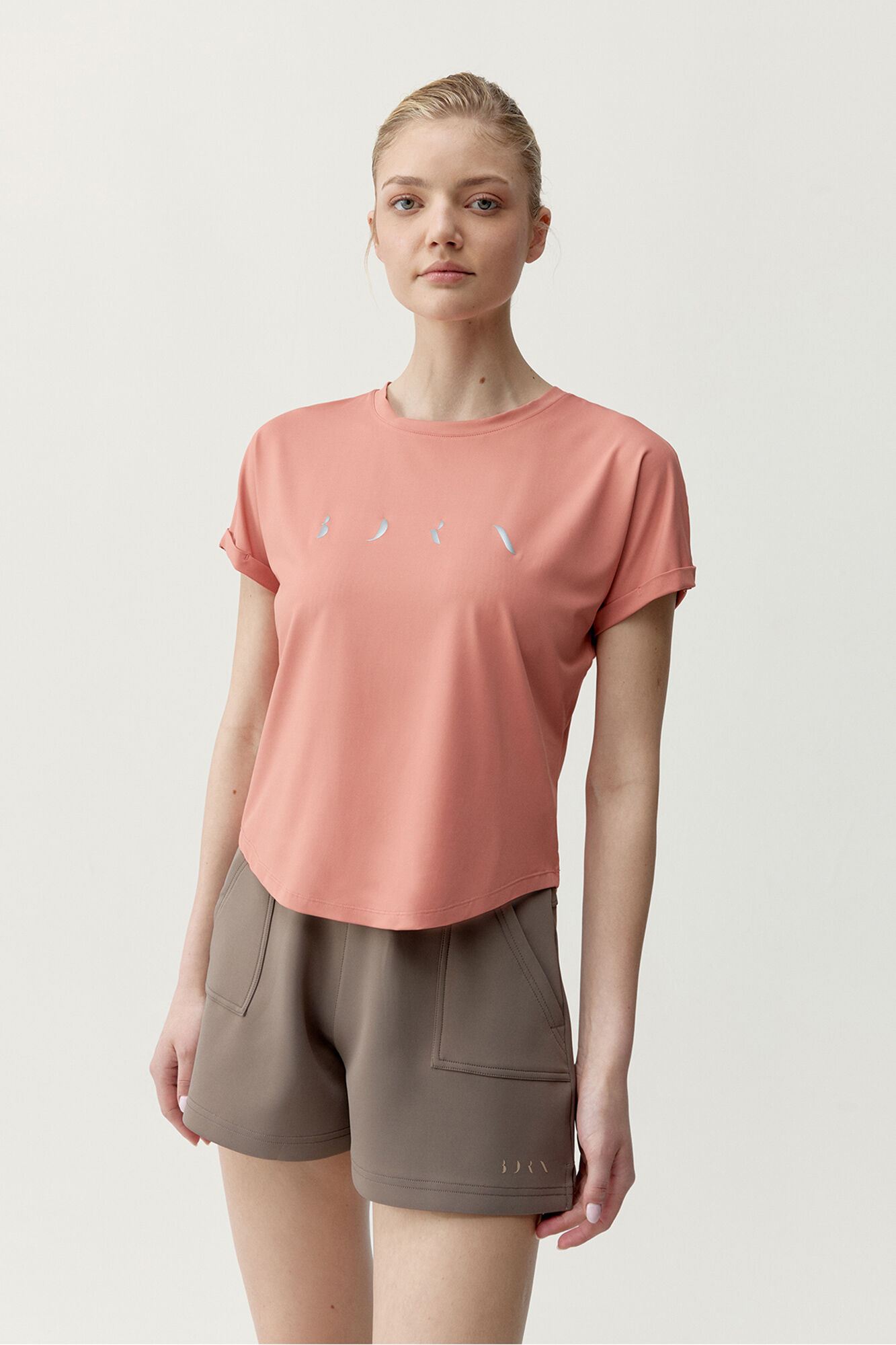 Born Living Yoga Camiseta deportiva Azami coral