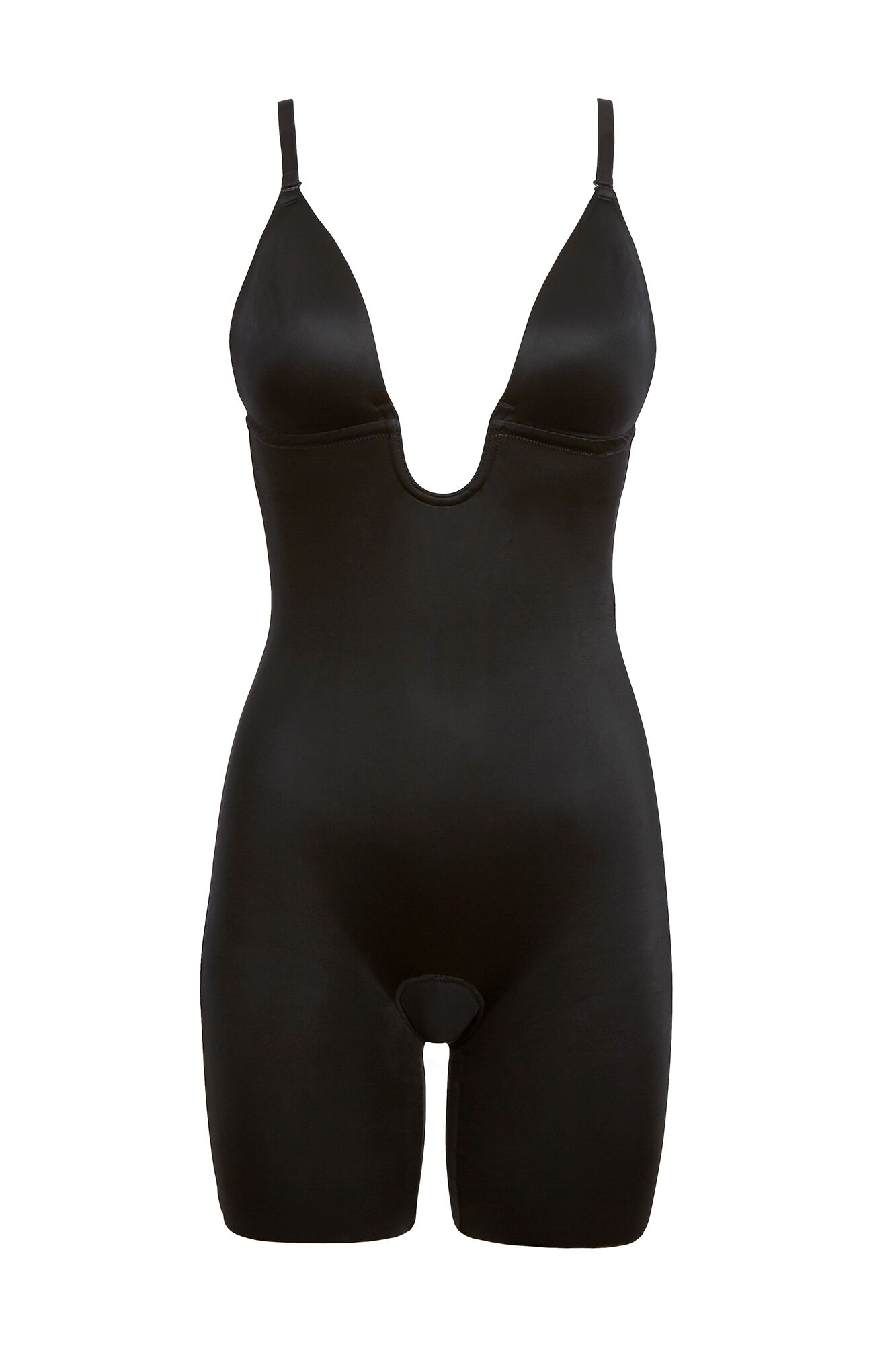 Spanx Braguita faja reductora escote U negra Spanx preto