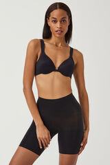 Spanx Pantal&oacute;n corto a media pierna compresion media nude SPANX negro