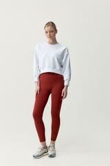 Born Living Yoga Sweatshirt Flora branco bege