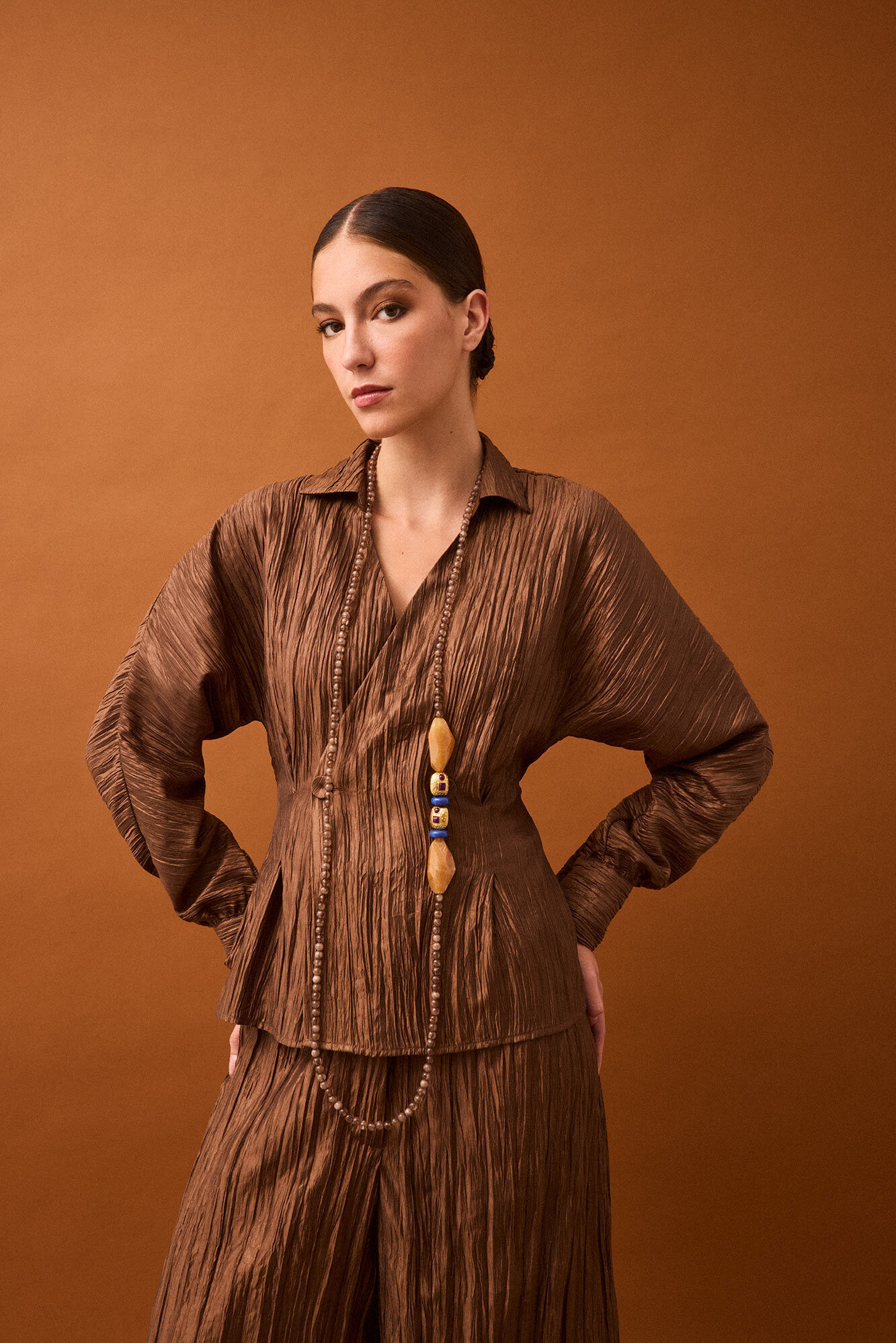 Conjunto de pantal&oacute;n y top