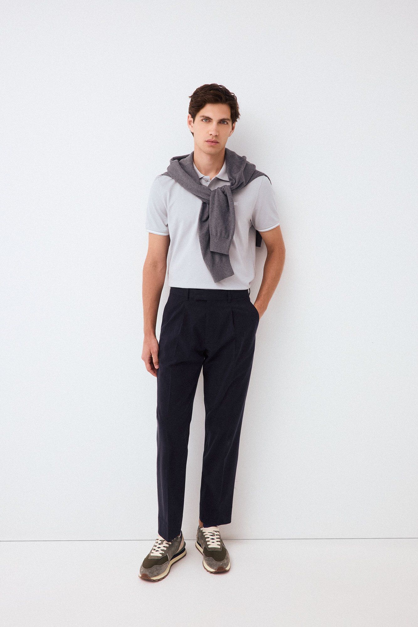 Chinos, shirt and jacket set