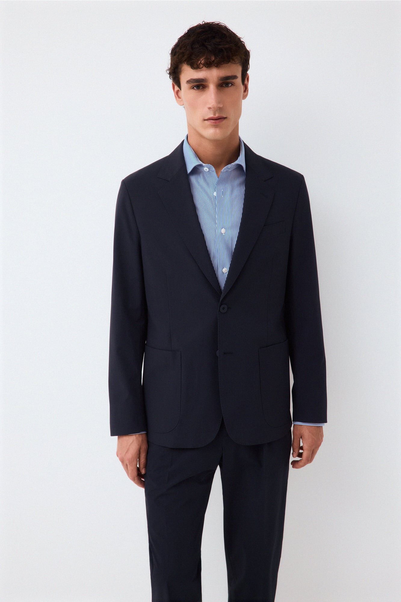 Blazer and trousers set